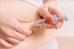Women self-administer the hormone injections
